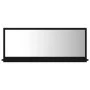Bathroom mirror in black plywood 90x10.5x37 cm by , bathroom vanities - Ref: Foro24-804581, Price: 39,13 €, Discount: %