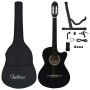 Set guitarra occidental 12 pzas con ecualizador 6 cuerdas negro de , Guitarras - Ref: Foro24-70139, Precio: 107,68 €, Descuen...