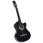 Set guitarra occidental 12 pzas con ecualizador 6 cuerdas negro de , Guitarras - Ref: Foro24-70139, Precio: 107,68 €, Descuen...