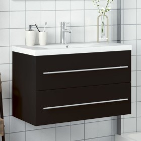 Bathroom furniture with integrated black sink by , bathroom vanities - Ref: Foro24-3278777, Price: 264,26 €, Discount: %