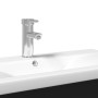 Mueble de baño con lavabo integrado negro de , Tocadores de baño - Ref: Foro24-3278777, Precio: 264,26 €, Descuento: %