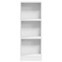 Engineered wood white shelf 40x24x109 cm by , Bookcases and shelves - Ref: Foro24-857774, Price: 42,31 €, Discount: %