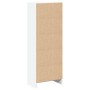 Engineered wood white shelf 40x24x109 cm by , Bookcases and shelves - Ref: Foro24-857774, Price: 42,31 €, Discount: %