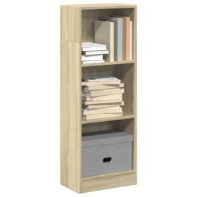 Estantería de madera de ingeniería roble Sonoma 40x24x109 cm de , Librerías y estanterías - Ref: Foro24-857776, Precio: 41,30...