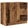 Armario para lavabo madera ingeniería envejecida 63x30x54 cm de , Muebles de baño - Ref: Foro24-858323, Precio: 66,76 €, Desc...