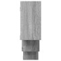 Wall shelf engineered wood Sonoma gray 159x18x66 cm by , Shelves and shelves - Ref: Foro24-853304, Price: 49,23 €, Discount: %