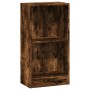 Estantería madera de ingeniería roble ahumado 40x24x76 cm de , Librerías y estanterías - Ref: Foro24-857769, Precio: 34,78 €,...