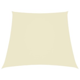 Cream oxford fabric trapezoidal sail awning 3/4x3 m by vidaXL, Umbrellas - Ref: Foro24-135242, Price: 41,31 €, Discount: %