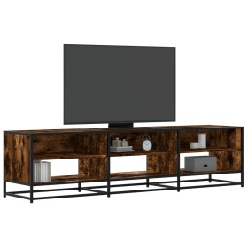 TV stand made of smoked oak engineered wood 180x40x46 cm by , TV Furniture - Ref: Foro24-3300807, Price: 143,69 €, Discount: %