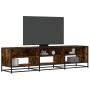 TV stand made of smoked oak engineered wood 180x40x46 cm by , TV Furniture - Ref: Foro24-3300807, Price: 143,84 €, Discount: %