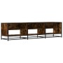 TV stand made of smoked oak engineered wood 180x40x46 cm by , TV Furniture - Ref: Foro24-3300807, Price: 132,07 €, Discount: %