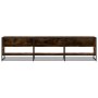 TV stand made of smoked oak engineered wood 180x40x46 cm by , TV Furniture - Ref: Foro24-3300807, Price: 143,84 €, Discount: %