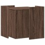 Cat litter box furniture made of brown oak wood, 53x53x51 cm by , Cat furniture - Ref: Foro24-857757, Price: 55,72 €, Discoun...