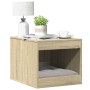 Cat litter box furniture made of Sonoma oak wood 47x59x42 cm by , Cat furniture - Ref: Foro24-857762, Price: 50,60 €, Discoun...