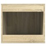 Cat litter box furniture made of Sonoma oak wood 47x59x42 cm by , Cat furniture - Ref: Foro24-857762, Price: 50,60 €, Discoun...