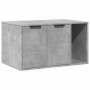 Cat litter box furniture in gray wood and concrete 80x50x45 cm by , Cat furniture - Ref: Foro24-857736, Price: 87,07 €, Disco...