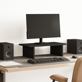 Soporte de monitor madera ingeniería negro 50x27x15 cm de , Bases y elevadores para ordenadores - Ref: Foro24-854698, Precio:...