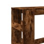 High bar table with smoked oak shelves 90x40x103.5 cm by , Kitchen and dining tables - Ref: Foro24-854377, Price: 76,58 €, Di...