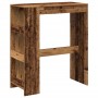 Hohes Regal mit verwitterten Holzregalen 90x40x103,5 cm. von , Küchen- und Esstische - Ref: Foro24-854380, Preis: 66,08 €, Ra...