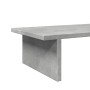 Soporte de pantalla madera ingeniería gris hormigón 50x27x15 cm de , Bases y elevadores para ordenadores - Ref: Foro24-854700...