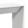 Mesa alta de bar madera ingeniería blanca 102x50x103,5 cm de , Mesas de cocina y de comedor - Ref: Foro24-854427, Precio: 86,...