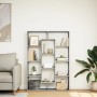 Engineered wood Sonoma gray bookshelf 102x29x143 cm by , Bookcases and shelves - Ref: Foro24-3310303, Price: 108,42 €, Discou...