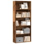 Wooden shelf aged wood engineering 80x30x189 cm by , Bookcases and shelves - Ref: Foro24-3314676, Price: 100,93 €, Discount: %