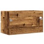 Aged engineered wood sink cabinet 90x38.5x45 cm by , Bathroom furniture - Ref: Foro24-856249, Price: 71,10 €, Discount: %