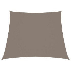 Toldo de vela trapezoidal de tela oxford gris taupe 2/4x3 m de vidaXL, Sombrillas - Ref: Foro24-135461, Precio: 43,99 €, Desc...