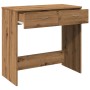 Engineered wood oak artisan desk 80x40x75 cm by , Desks - Ref: Foro24-855993, Price: 72,03 €, Discount: %