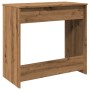 Engineered wood oak artisan desk 80x40x75 cm by , Desks - Ref: Foro24-855993, Price: 72,03 €, Discount: %