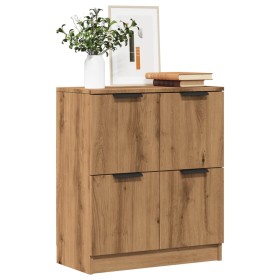 Aparador de madera de ingeniería roble artisan 60x30x70 cm de , Aparadores - Ref: Foro24-856841, Precio: 69,85 €, Descuento: %