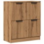 Aparador de madera de ingeniería roble artisan 60x30x70 cm de , Aparadores - Ref: Foro24-856841, Precio: 73,30 €, Descuento: %