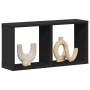 Armario de pared madera de ingeniería negro 60x16x30 cm de , Estantes y estanterías - Ref: Foro24-854878, Precio: 26,96 €, De...