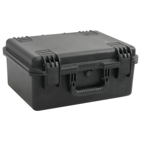 Black PP flight portable briefcase 49x38x23 cm by , Camera bags and cases - Ref: Foro24-4007249, Price: 88,94 €, Discount: %