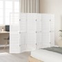 6-panel solid Paulownia wood white room divider by , Room dividers - Ref: Foro24-358793, Price: 146,58 €, Discount: %