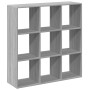 Wooden engineering gray Sonoma divider bookcase 102x29x103.5 cm by , Bookcases and shelves - Ref: Foro24-858044, Price: 91,51...