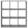 Wooden engineering gray Sonoma divider bookcase 102x29x103.5 cm by , Bookcases and shelves - Ref: Foro24-858044, Price: 91,51...