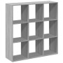 Wooden engineering gray Sonoma divider bookcase 102x29x103.5 cm by , Bookcases and shelves - Ref: Foro24-858044, Price: 91,51...