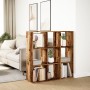 Aged engineering wood divider bookcase 102x29x103.5 cm by , Bookcases and shelves - Ref: Foro24-858046, Price: 88,94 €, Disco...