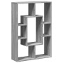 Estantería de madera de ingeniería gris Sonoma 63x20x90 cm de , Librerías y estanterías - Ref: Foro24-858143, Precio: 53,70 €...