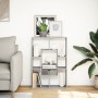 Engineered wood bookshelf in Sonoma gray, 63x20x90 cm. by , Bookcases and shelves - Ref: Foro24-858143, Price: 53,70 €, Disco...