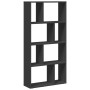 Engineered wood black shelf 60x20x120 cm by , Bookcases and shelves - Ref: Foro24-858148, Price: 62,93 €, Discount: %