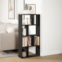 Estantería de madera de ingeniería negra 60x20x120 cm de , Librerías y estanterías - Ref: Foro24-858148, Precio: 62,93 €, Des...