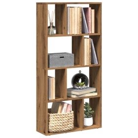 Artisian oak engineered wood shelf 60x20x120 cm by , Bookcases and shelves - Ref: Foro24-858155, Price: 59,79 €, Discount: %