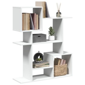 White engineering wooden divider bookshelf 92x29x112 cm by , Bookcases and shelves - Ref: Foro24-858120, Price: 77,60 €, Disc...