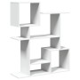 White engineering wooden divider bookshelf 92x29x112 cm by , Bookcases and shelves - Ref: Foro24-858120, Price: 77,48 €, Disc...