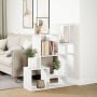 White engineering wooden divider bookshelf 92x29x112 cm by , Bookcases and shelves - Ref: Foro24-858120, Price: 77,48 €, Disc...