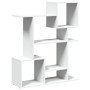 White engineering wooden divider bookshelf 92x29x112 cm by , Bookcases and shelves - Ref: Foro24-858120, Price: 77,48 €, Disc...