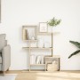 Wooden room divider bookcase in Sonoma oak engineering, 92x29x112 cm. by , Bookcases and shelves - Ref: Foro24-858122, Price:...